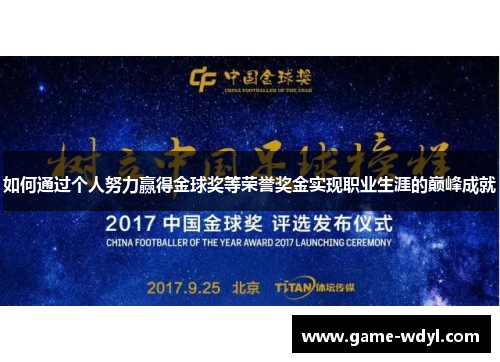 如何通过个人努力赢得金球奖等荣誉奖金实现职业生涯的巅峰成就